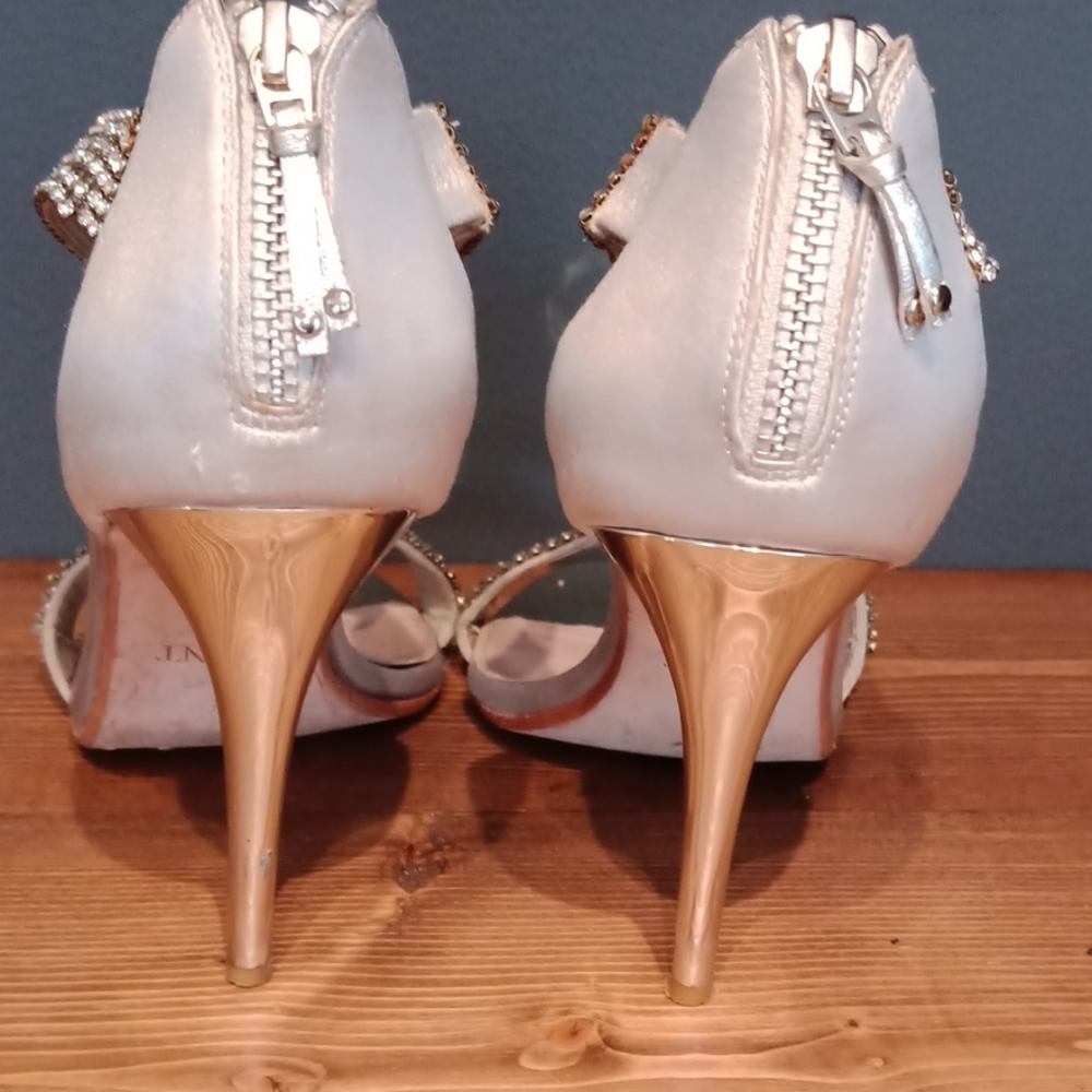 GLINT silver heels - Picture 5 of 8